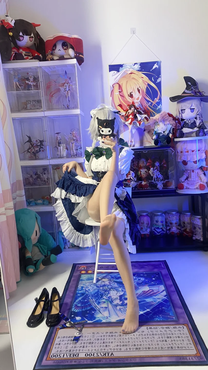 白栎Shirly - No.012 十六夜咲夜 [66P,10V-1.94GB] tg@simisebaisi 【丝足阁】046.webp